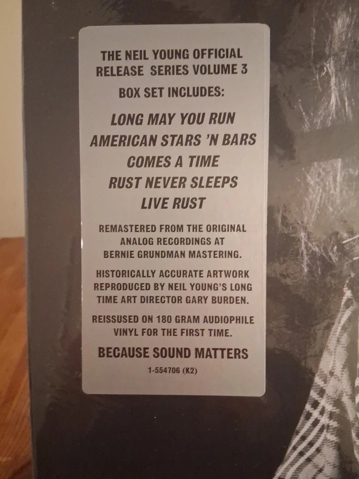 Neil Young - Official Release Series Discs 8.5-12(2016 Sealed Box Set,LP's - Image 2 of 4