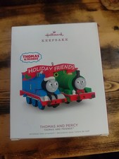 Thomas and Friends Hallmark Ornament Thomas Percy 2018 New in Package