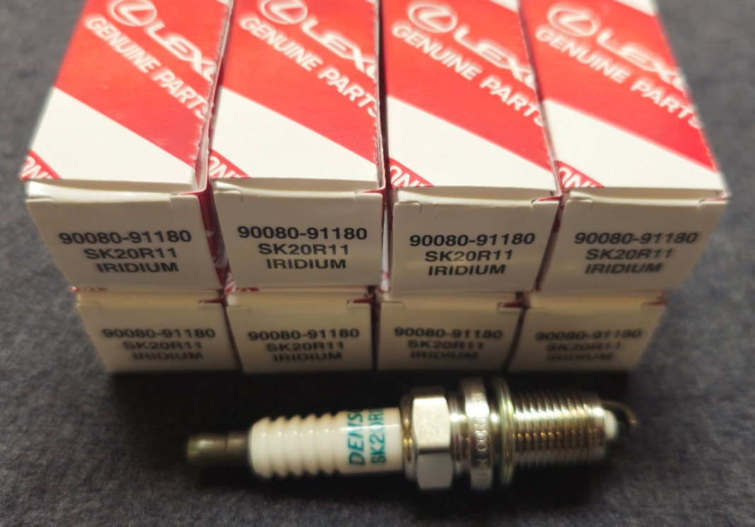 LEXUS IRIDIUM SPARK PLUG SET SC430 GX470 LX470 90080-91180 X8
