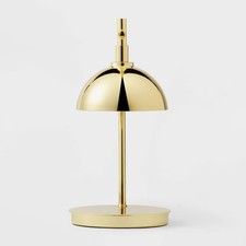 Round Shade Candle Lamp Warmer Gold - Threshold