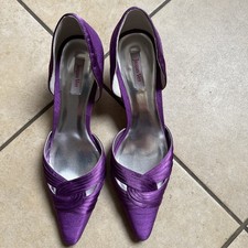 Jacques Vert Purple Court Shoes New Size 7/40. Box 887