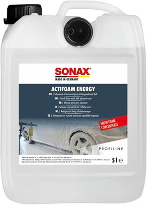 SONAX PROFILINE Actifoam Energy (5 Liter) Stark Schmutzlösendes Snowfoam Schaums