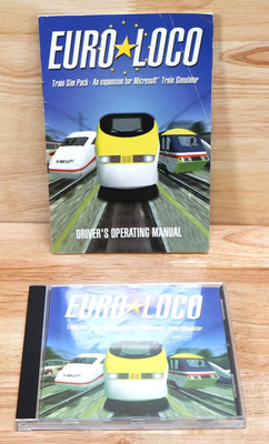 Just Trains EURO LOCO Microsoft Train Simulator Expansion Pack 2002