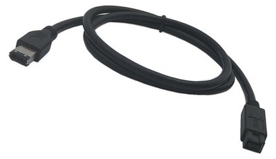 klar IEEE 1394 Firewire 800 auf Firewire 400 Kabel,9poliger Männlich auf 6pol...
