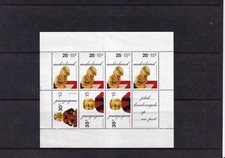 SA27a Netherlands 1972 Royal Children, sheet with label