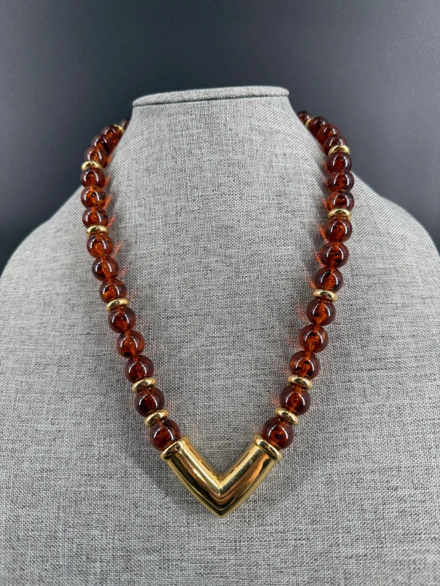 70s Necklace In Vintage Designer Costume Necklaces & Pendants for