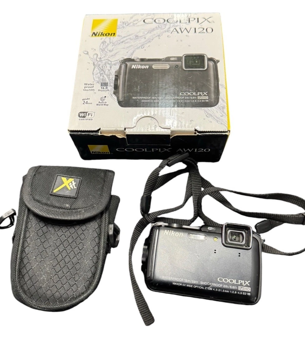 Las mejores ofertas en Cámaras digitales Nikon Coolpix AW120 | eBay