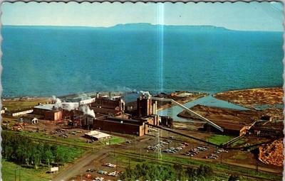 Abitibi Pulp Paper Company Port Arthur Fort William Ontario Canada Postcard