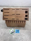 Cutco 24 Slot Wood Knife ~Block Only~