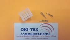 KENWOOD TK690 TK790 TK890 RADIO 12-Pin SPEAKER PLUG JUMPER & 10 PINS for KES-5