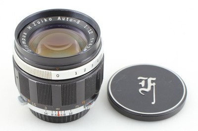 Near MINT ] Olympus H.Zuiko Auto-S 42mm f/1.2 MF Lens Pen F FT FV