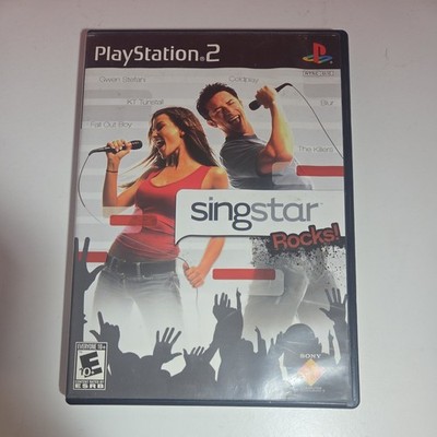 Singstar Rocks (Playstation 2, PS2 Game)   COMPLETE w/Manual