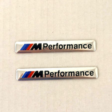 2 Pcs 3d Aluminum Emblem Sticker For M Performance Bmw Chrome 2 Pcs 3d Aluminum Emblem Sticker For M Performance Bmw Chrome
