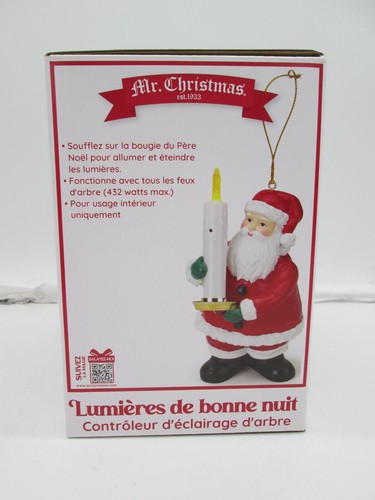 Mr. Christmas Goodnight Lights Tree Light Controller Blow Santa's Candle D3 - Picture 3 of 5