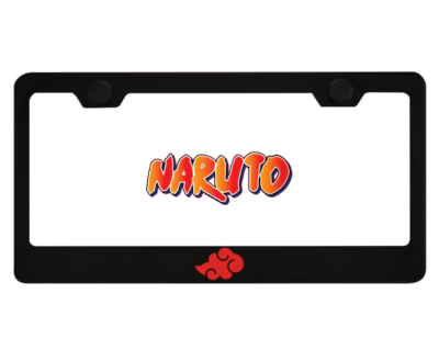 ●【サボ　愛称板】（表）あかつき　Ａ寝台（裏）あかつき　AKATSUKI Naruto Akatsuki License Plate Frame | Red Cloud | Japanese Anime