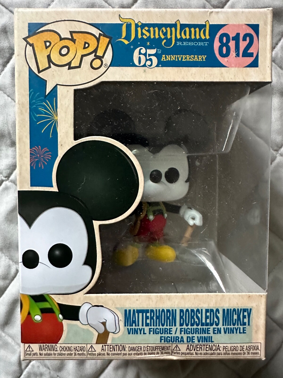 Trineos De Bobs Funco Pop Disneyland Matterhorn Mickey 812