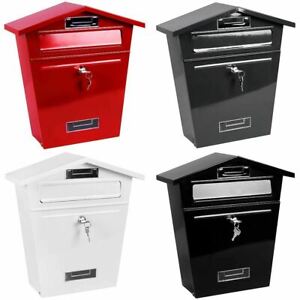 External Large Mail Post Letter Box Letterbox Mailbox Postbox Outdoor Outside