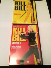 Kill Bill Vol.1/Kill Bill Vol.2 (DVD, 2005, 2-Disc Set, Box Set)