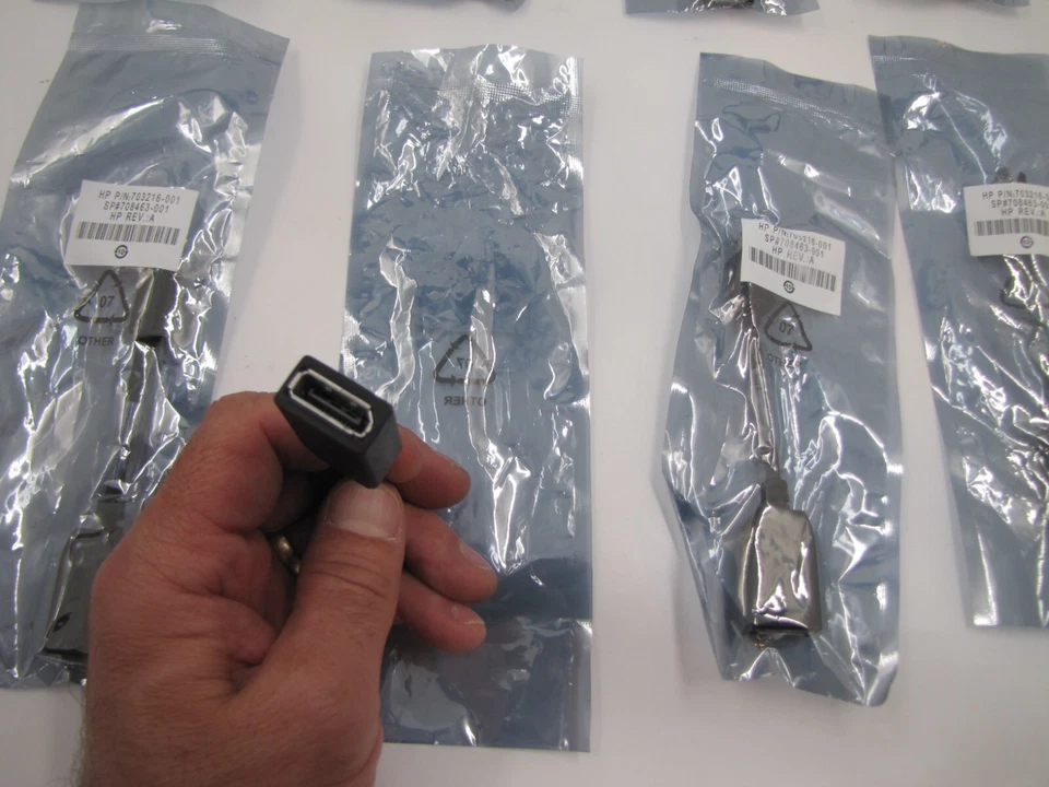 Lot 10x  HP 703216-001 Mini DisplayPort to DisplayPort Adapter Cable Genuine OEM - Image 4 of 4