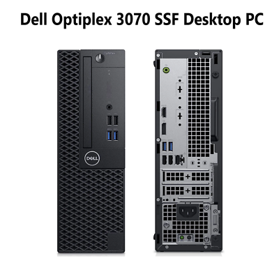 Dell OptiPlex 3070 SFF PC - Intel i3 9th Gen - 8GB RAM - 240GB SSD