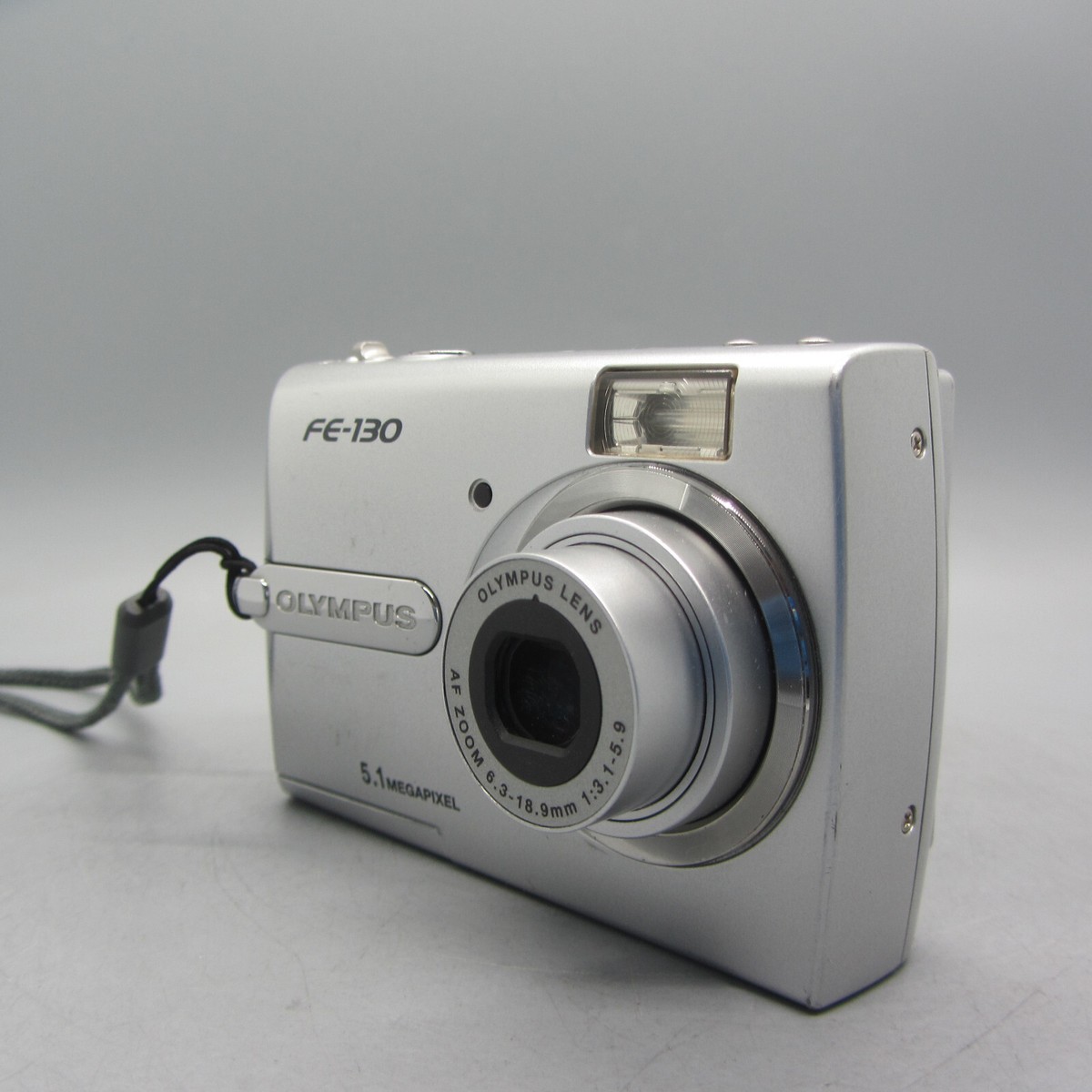 Olympus FE-130 5.1MP Compact Digital Camera Silver Tested | eBay