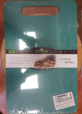 Fotouzy Plastic Utility Chopping Board with Handles, Food Safe PP Material, NEW
