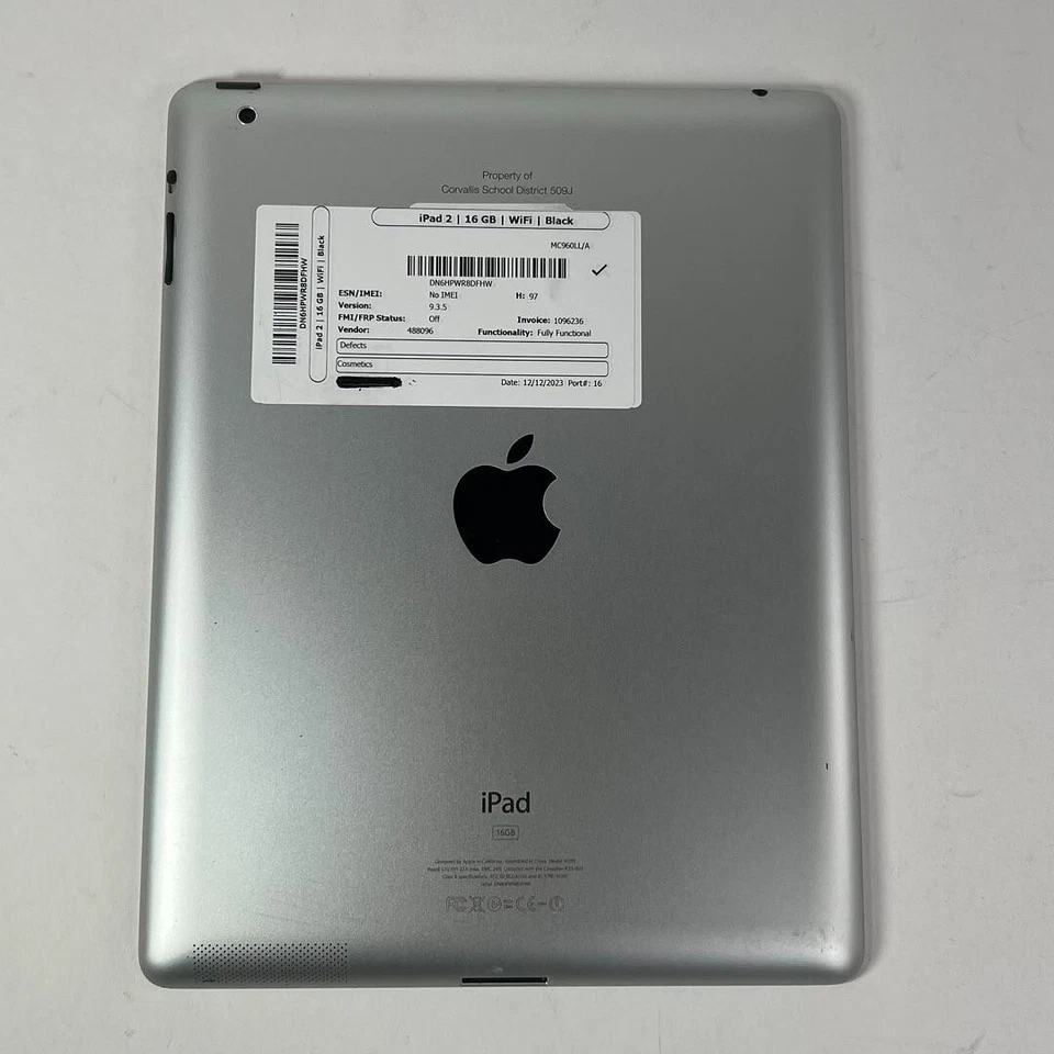 Apple iPad 2 16gb Black - TESTED AND UNLOCKED - Image 3 of 4