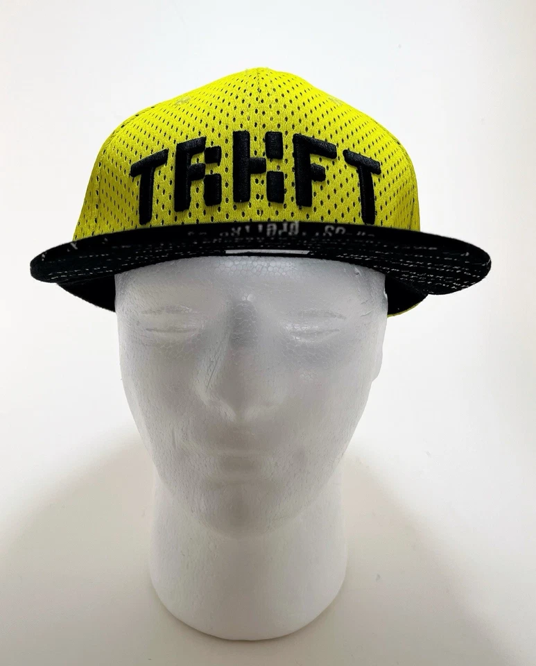 Boné de beisebol TRUKFIT Snapback amarelo neon tamanho único - Imagem 2 de 4