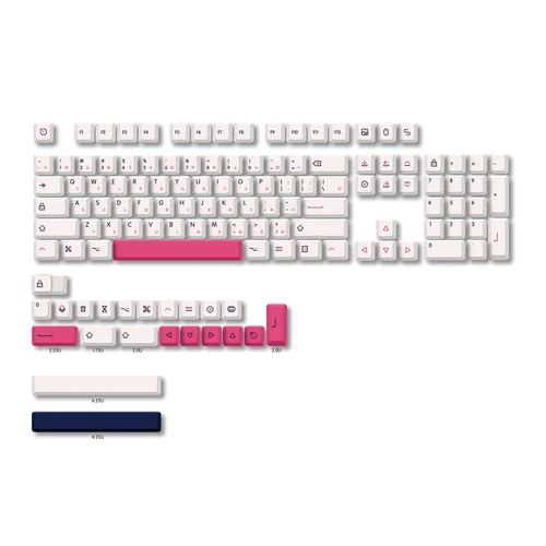 XDA 1-40 Profile PBT Keycaps for Mechanical Keyboard Dye-Sublimation Keycaps - Picture 22 of 36