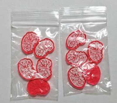 Android: Netrunner LCG 10 promo acrylic BRAIN DAMAGE tokens FFG tournament OP