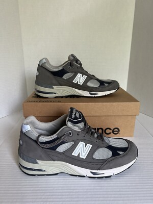 Size 9.5 - New Balance 991 Made in England Castlerock Navy  display picture 1