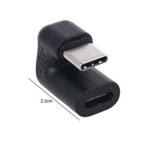 180Degree USB 3.1 Type-C Male to Female Converters For Cellphone Adapter - Zdjęcie 11 z 11