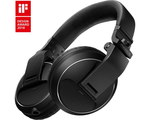 Pioneer DJ HDJ-X5-K DJ HEADPHONES (BLACK)