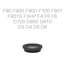 Camera Finder Eyepiece Plano Lens w/Metal Ring for F100 F90 F801 F3HP F4 F5 F6