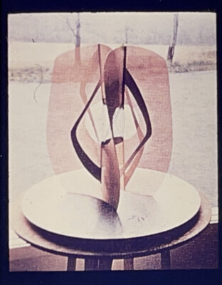 Naum Gabo ''Construction In Space  Russian Kinetic Art 35mm Slide