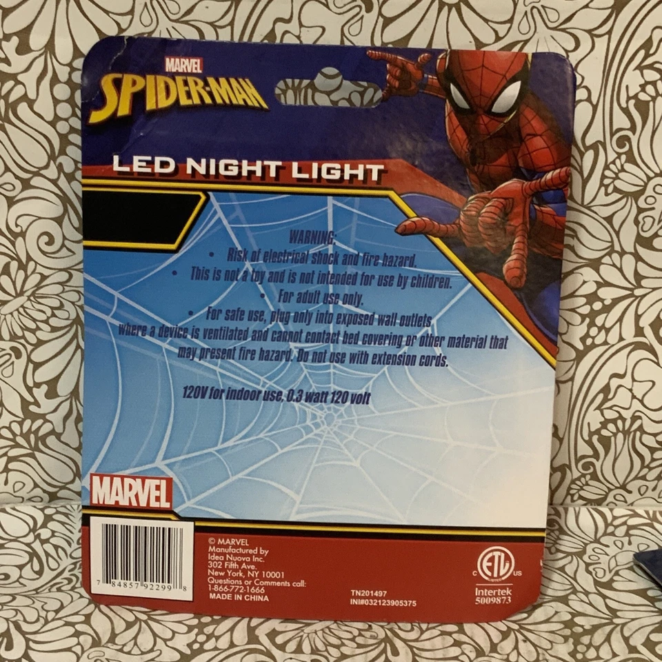 📀 Luz LED Poder Marvel Spider-Man - NUEVA Foto 2 de 2