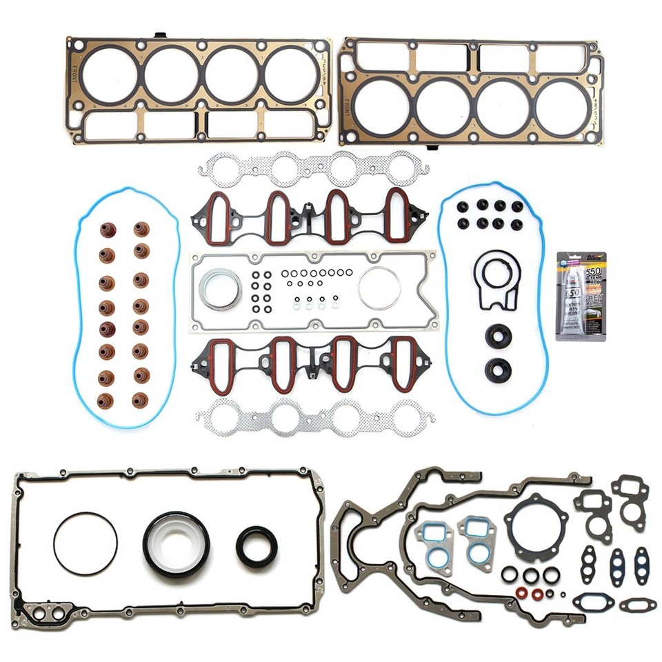 Cylinder Head Gasket Set Fits 02-11 Chevrolet GMC Buick Cadillac 4.8L 5.3L OHV - Foto 3