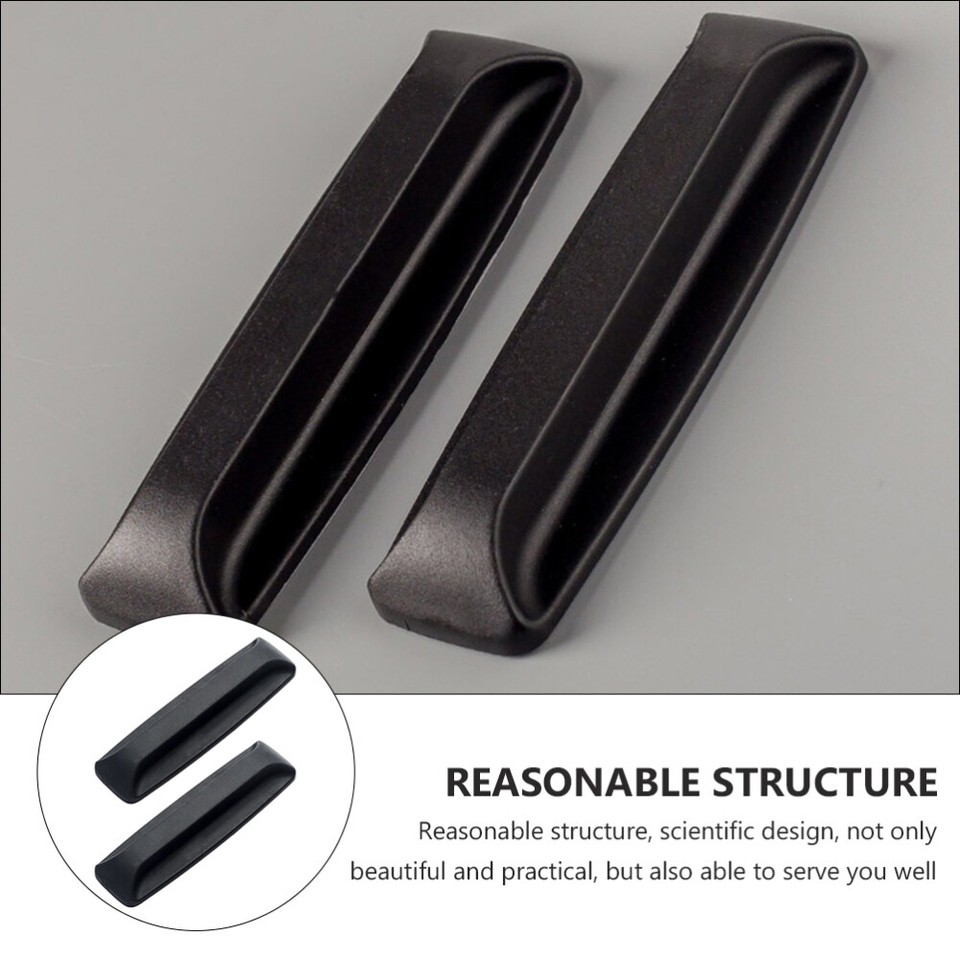 2 Pairs Selfstick Handles Knobs Drill Free Door Sdoitool Push