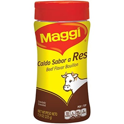 Maggi Granulated Beef Flavor Bouillon, 7.9 Ounce (Pack of 1) 