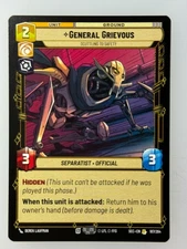 Star Wars Unlimited - General Grievous 187