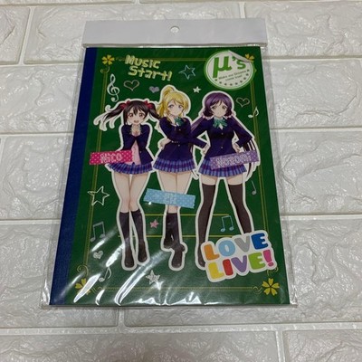 Love Live! μ's School Idol Project Notepad 3rd Grade Eri, Nozomi, Nico Japan