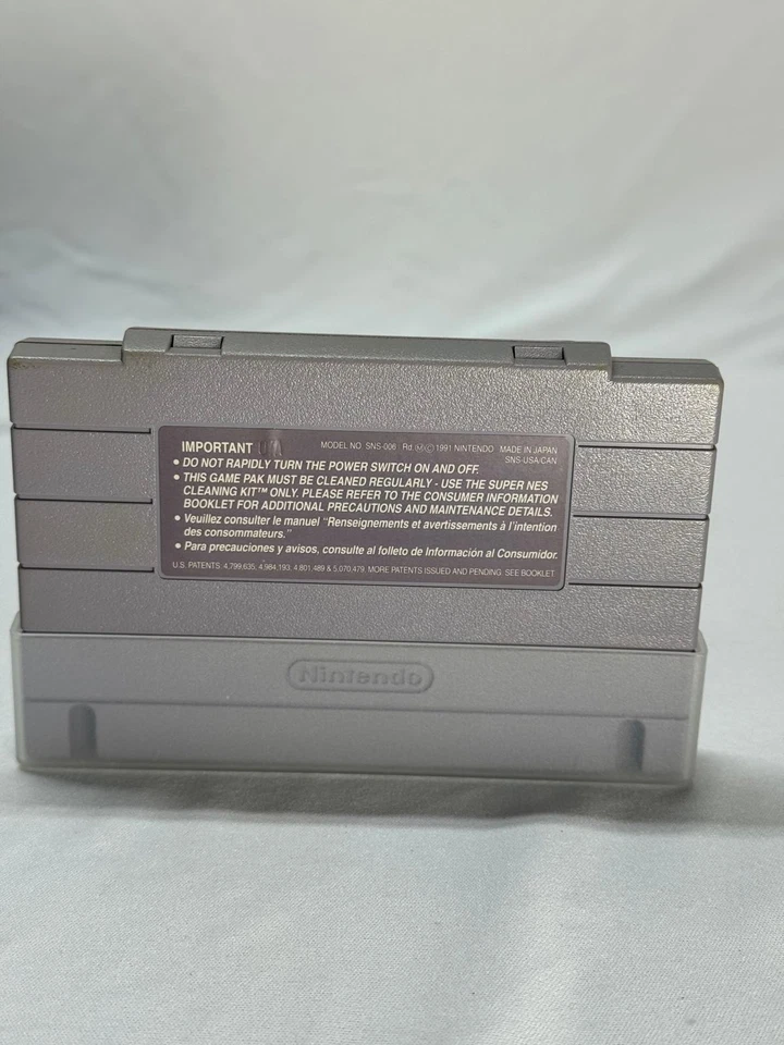 Final Fantasy II 2 Super Nintendo SNES RPG 1991 - Authentic Cartridge Only - Image 3 of 3