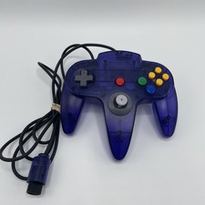 Official OEM Nintendo 64 N64 Grape Purple Controller / New Hall Effect Joystick