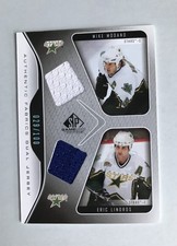 2007 SP Game Used  Dual Jersey   MIKE MODANO  &  EROC LINDROS   Read