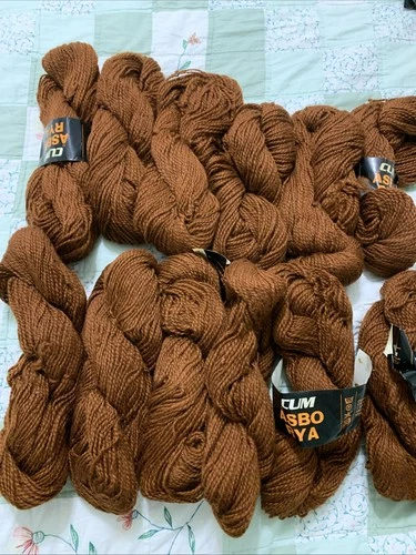 Vintage Cum Asborya New Wool Yarn Klippan Yllefabrik Sweden Denmark Lot of 12 - product listing photo