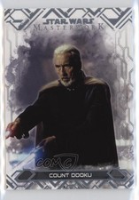 2017 Topps Star Wars Masterwork Count Dooku #6 l1c