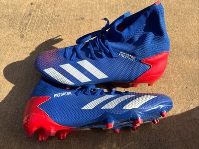 Adidas PREDATOR 20.3 FG Football Cleats Blue White Red EG0964 Mens 9.5