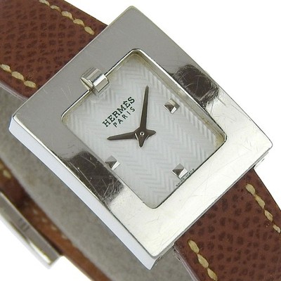 HERMES Belt watch Watches BE1.110 whiteDial Stainless Steel  display picture 3