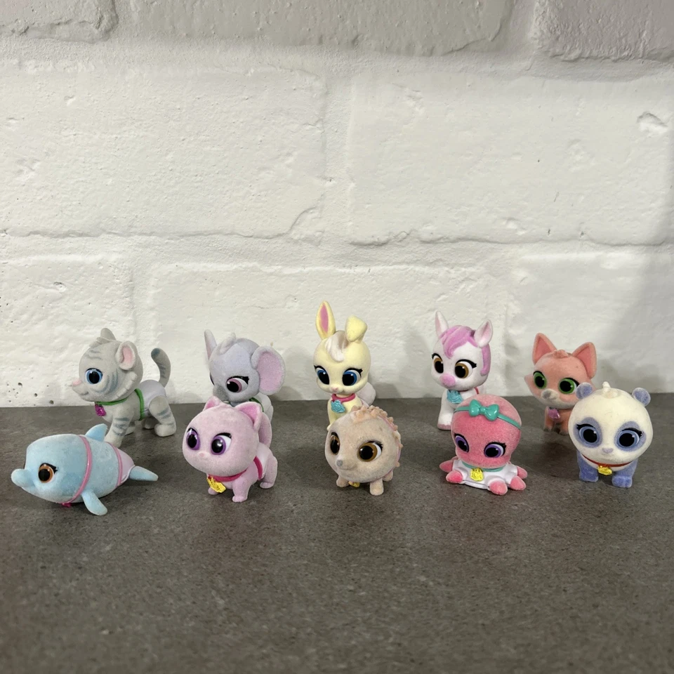 Lote De 10 Figuras Disney Jr T.O.T.S Animas Flocados Juguetes Lindo Niño Aleatorio Usado Foto 4 de 4