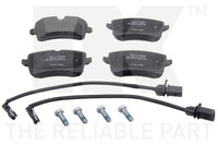 Nk Bremsbelagsatz Scheibenbremse 2247112 FüR Macan A4 A7 Porsche Audi A6 A5 A8